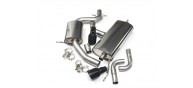 Milltek 2.0T 2.75" Cat back Exhaust Resonated